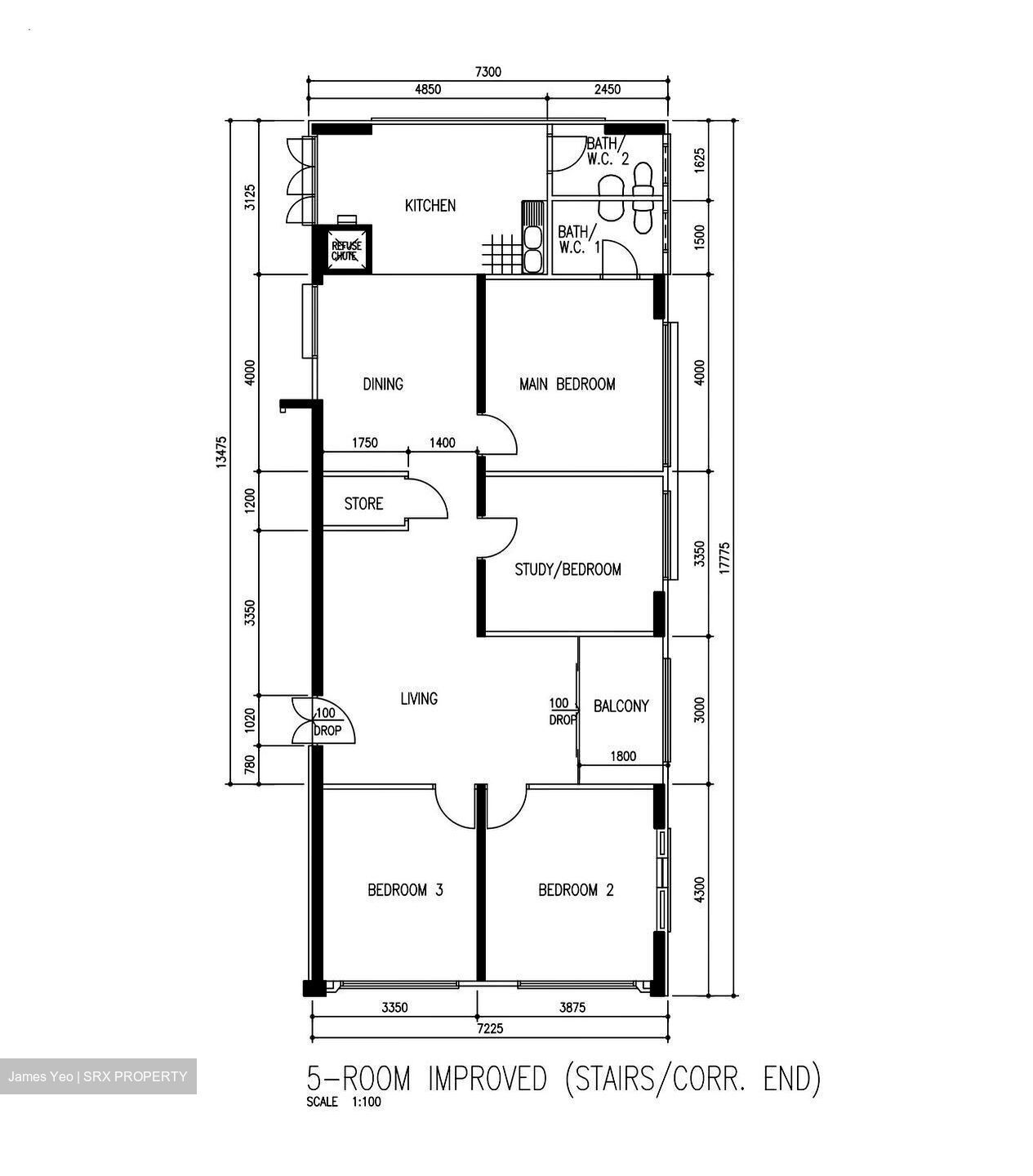 Blk 109 Pasir Ris Street 11 (Pasir Ris), HDB 5 Rooms #588613271